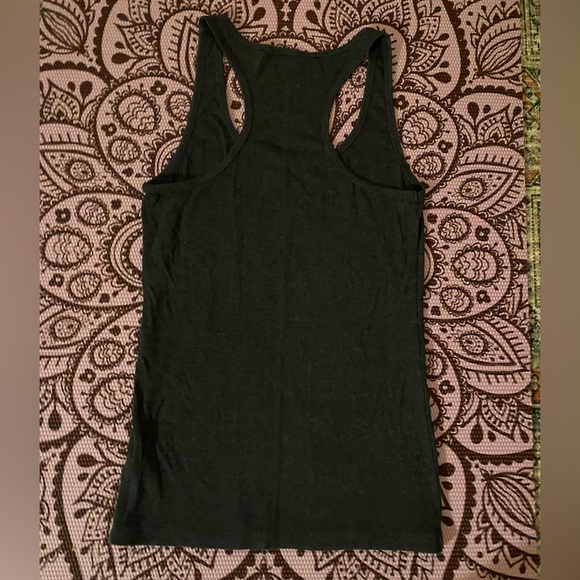 Universal Thread Light Navy Ribbed Cotton Racerback Tank - Picture 3 of 8